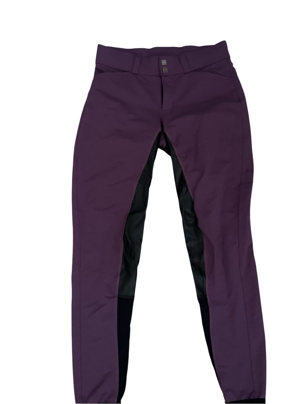 FITS Women’s Full Seat Equestrian Breeches Medium Purple Riding Pants Leggings